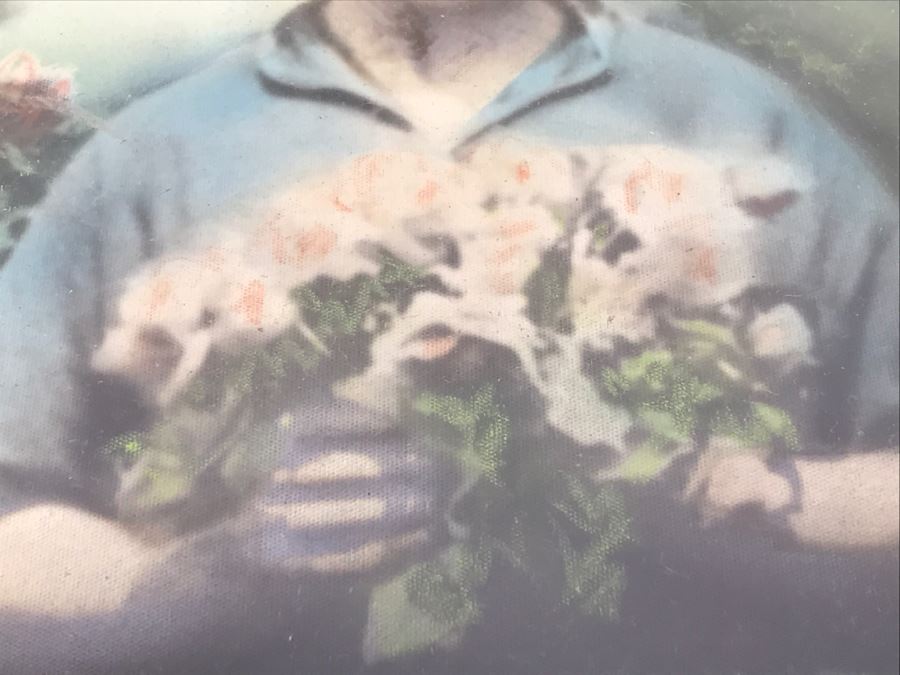 Vintage Colorized Photograph In Vintage Frame With Domed Glass [Photo 5]