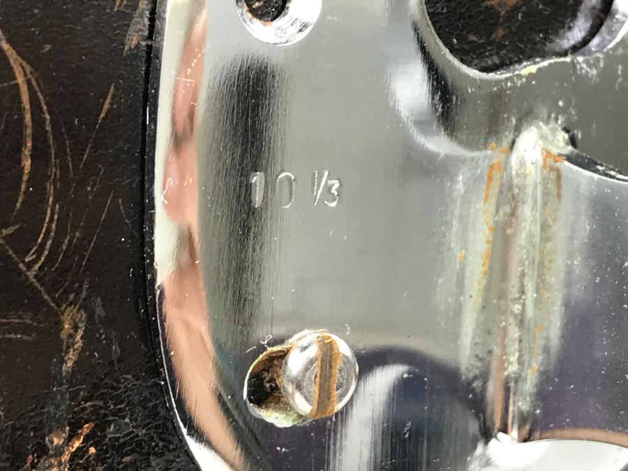 SP Teri Professional Figure Skates His And Her Ice Skates Sheffield Steel Blades Made In England Size 8B And 6 1/2A [Photo 8]