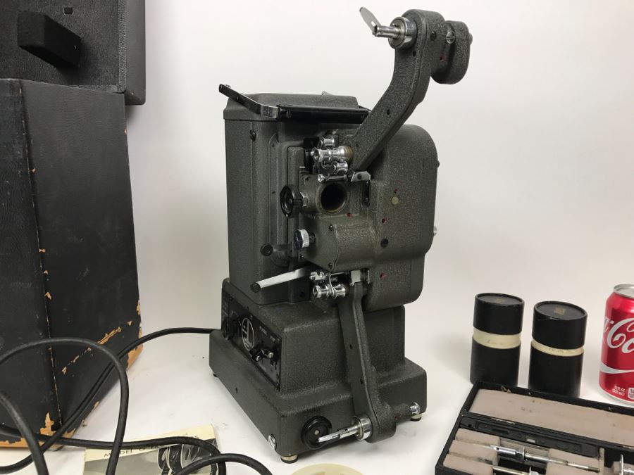 Paillard Bolex Model G Projector With Carrying Case, Manual, Kern Paillard Lenses And Accessories [Photo 12]