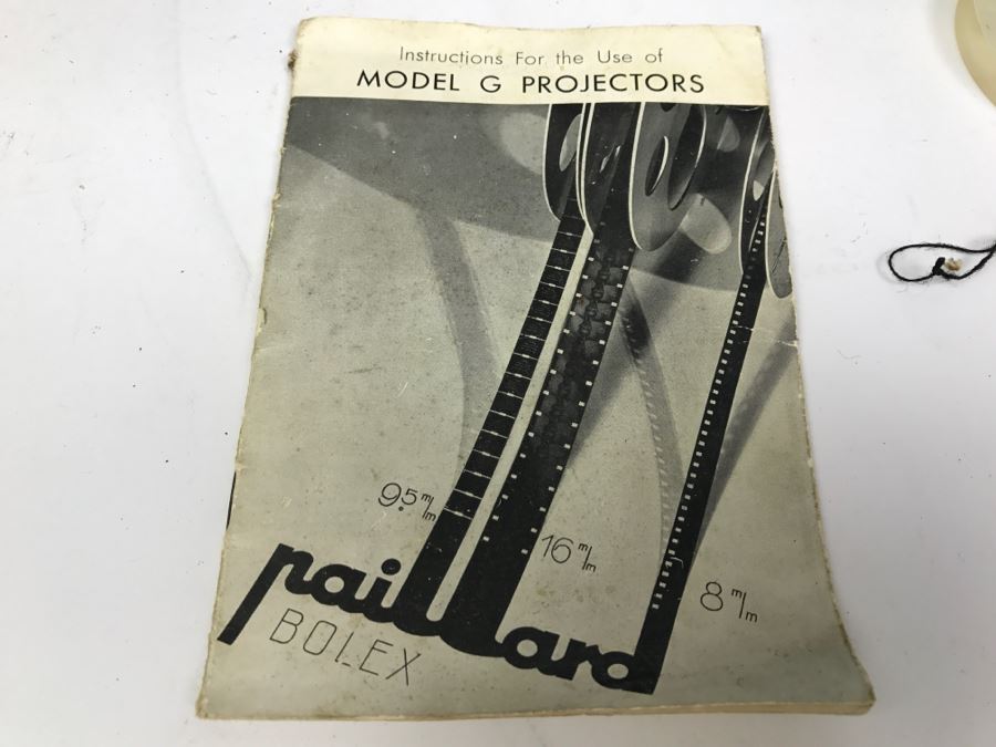 Paillard Bolex Model G Projector With Carrying Case, Manual, Kern Paillard Lenses And Accessories [Photo 32]