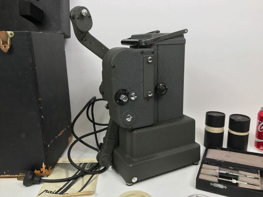 Paillard Bolex Model G Projector With Carrying Case, Manual, Kern Paillard Lenses And Accessories [Photo 16]