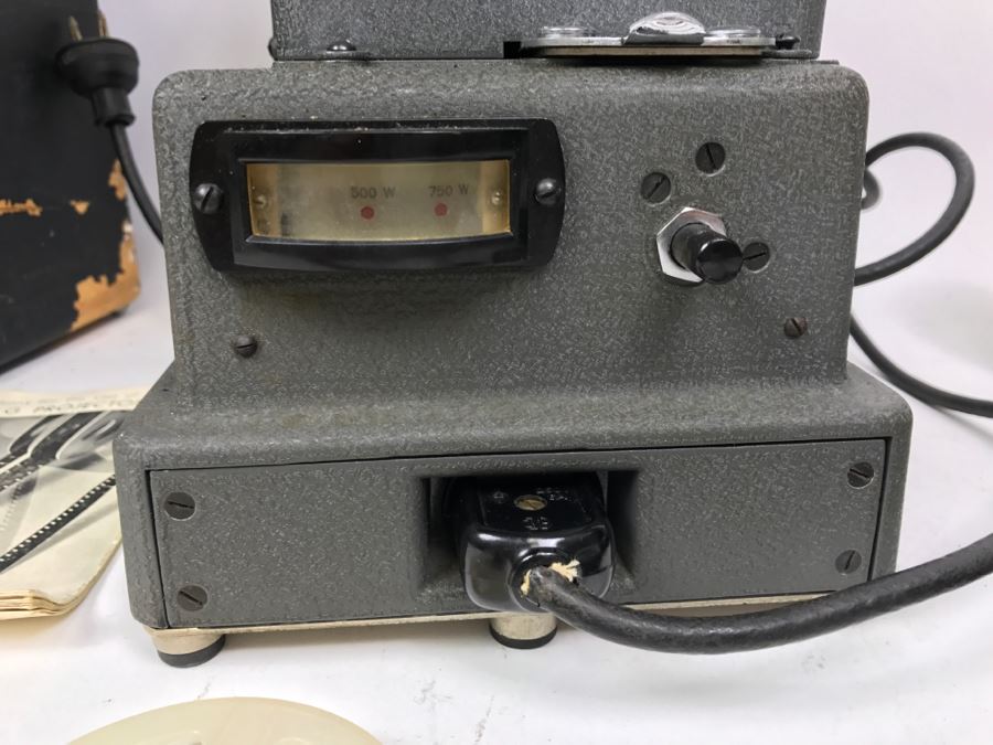 Paillard Bolex Model G Projector With Carrying Case, Manual, Kern Paillard Lenses And Accessories [Photo 20]