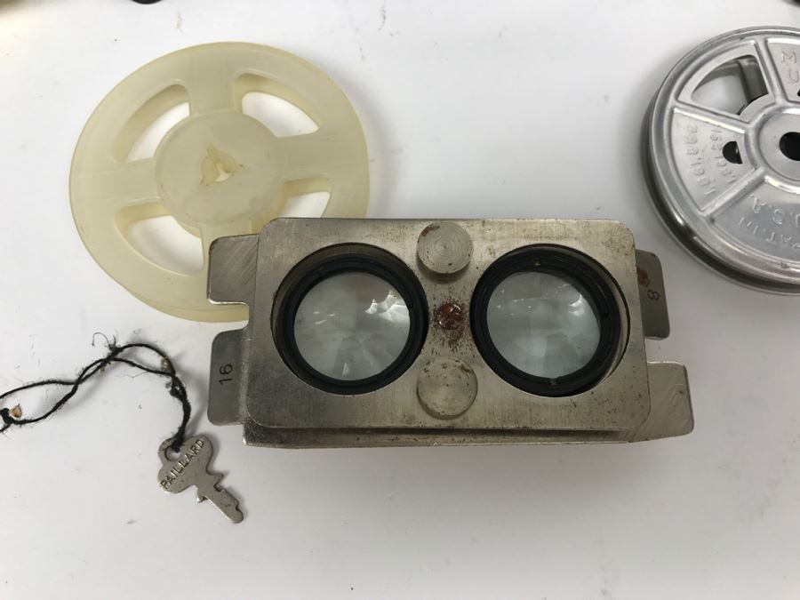 Paillard Bolex Model G Projector With Carrying Case, Manual, Kern Paillard Lenses And Accessories [Photo 22]