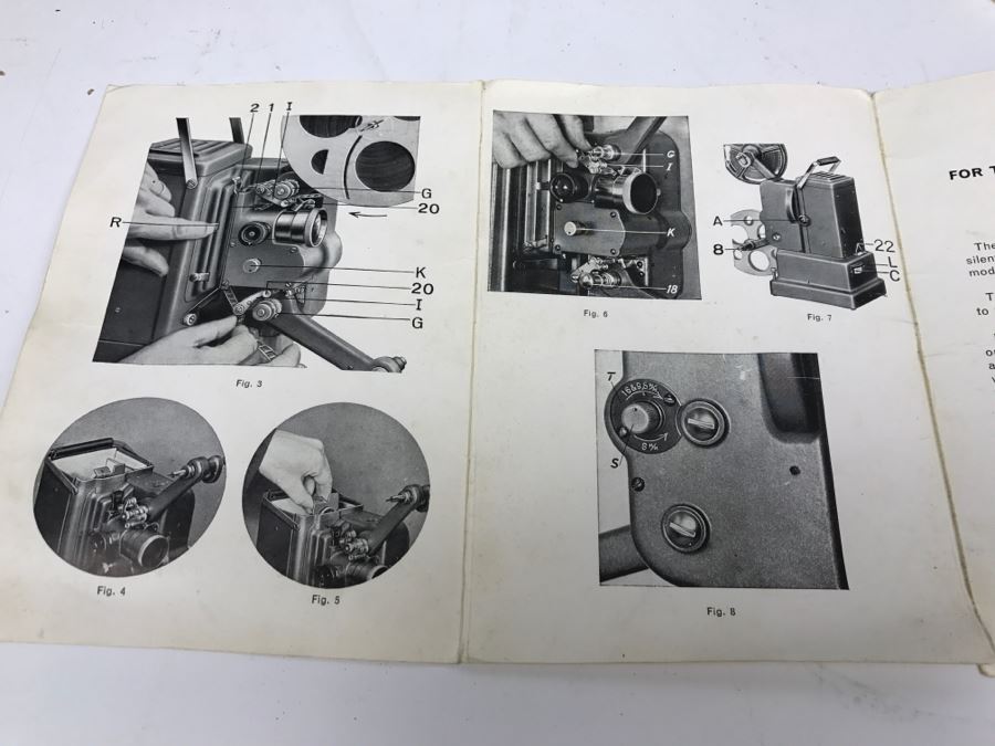 Paillard Bolex Model G Projector With Carrying Case, Manual, Kern Paillard Lenses And Accessories [Photo 34]