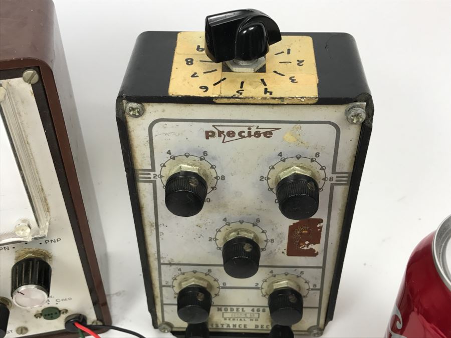 Various Electronic Meters Gauges Including Triplett The Might Mite VOM Model 310-V0M [Photo 11]