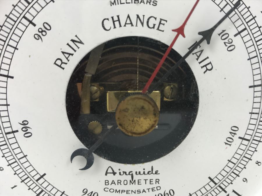 Vintage Airguide Barometer With Stand [Photo 2]