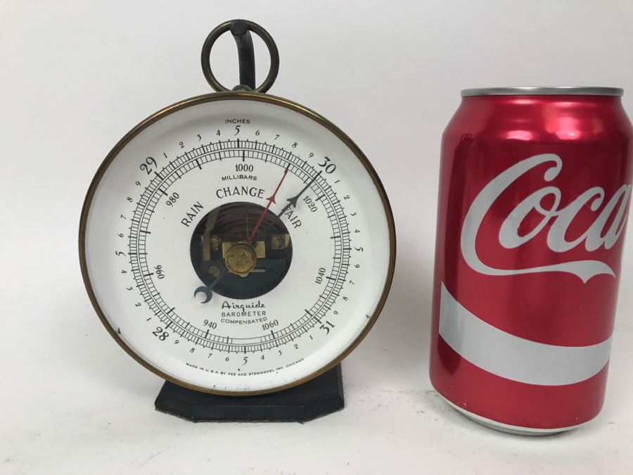 Vintage Airguide Barometer With Stand [Photo 1]