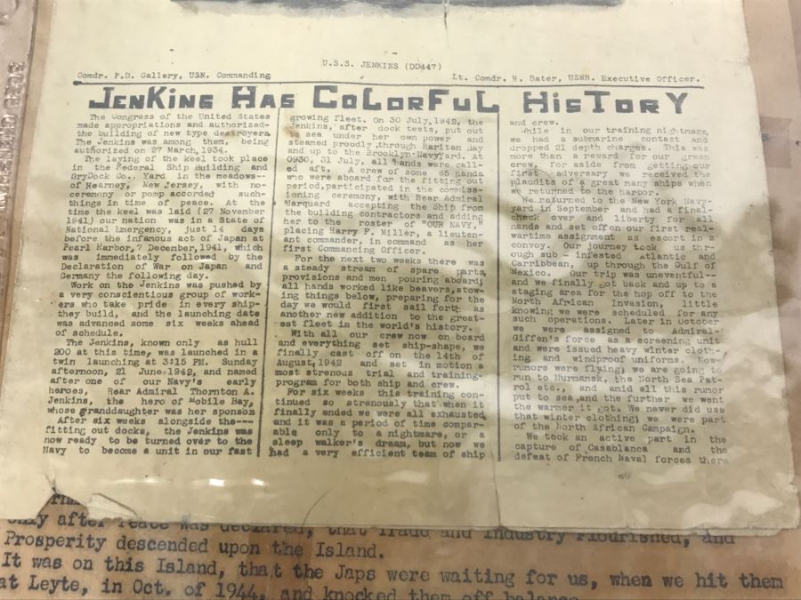 WWII Newsletter, Naval Patch, 1957 Long Beach BSA Patch And Carnation Advertising Presidents Of The U.S. [Photo 9]