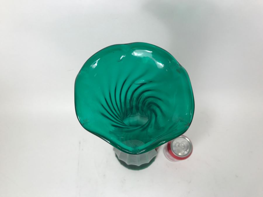 Florentine Original Tall Green Vase Made In Italy [Photo 7]