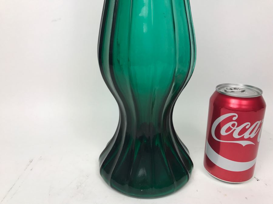 Florentine Original Tall Green Vase Made In Italy [Photo 5]