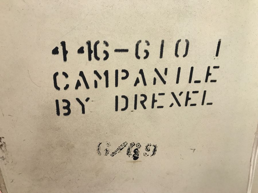 Vintage 1969 Campanile By Drexel Furniture Pair Of Nightstands Side Tables [Photo 6]
