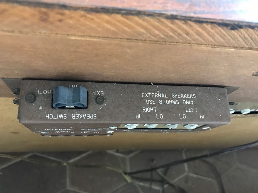 Vintage Curtis Mathes Console Stereo Receiver Record Player [Photo 13]