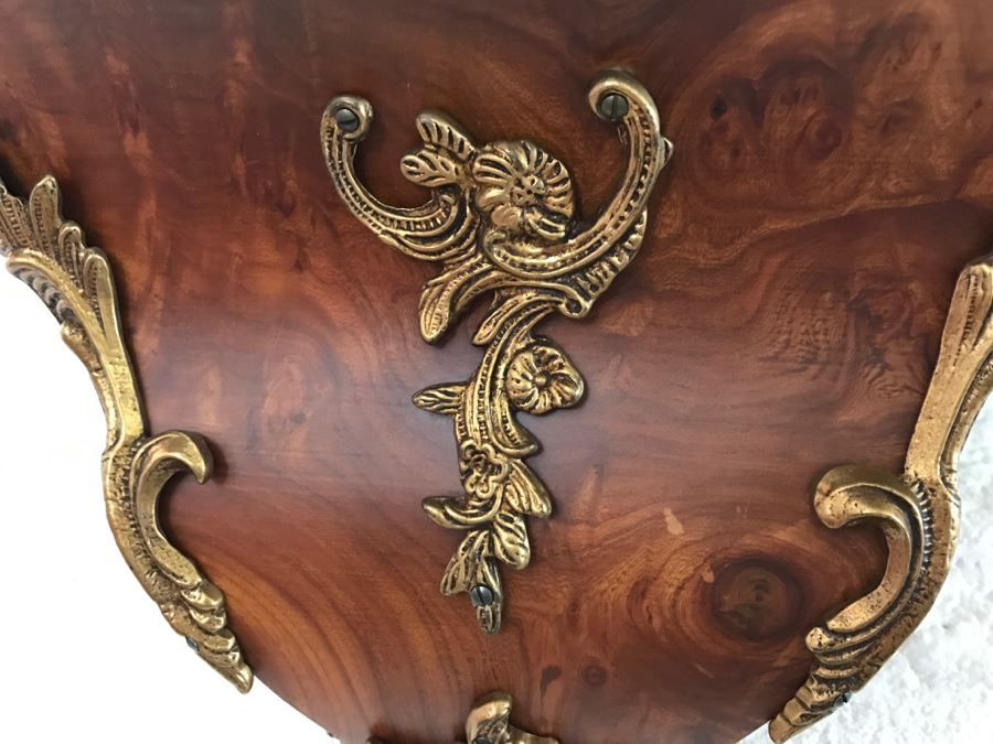 Designer Wall Shelf With Gilt Ornamentation [Photo 6]