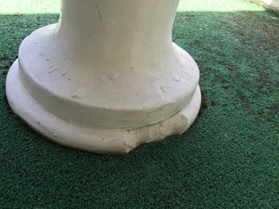 Large Ceramic Urn Painted White [Photo 7]