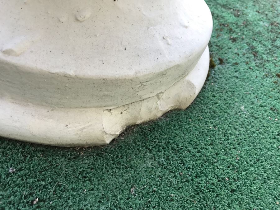 Large Ceramic Urn Painted White [Photo 6]