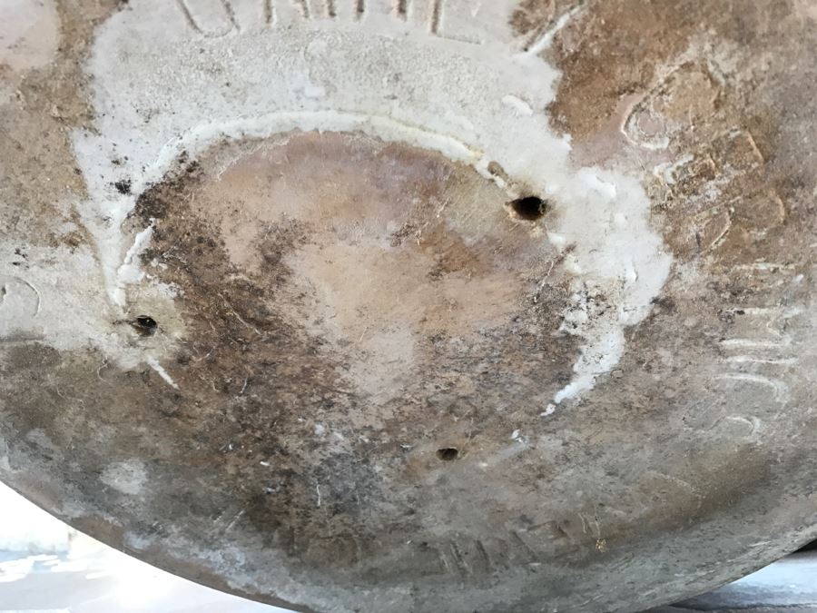 Gainey Ceramics Large Architectural Outdoor Planter Pot White With Jade Plant [Photo 11]