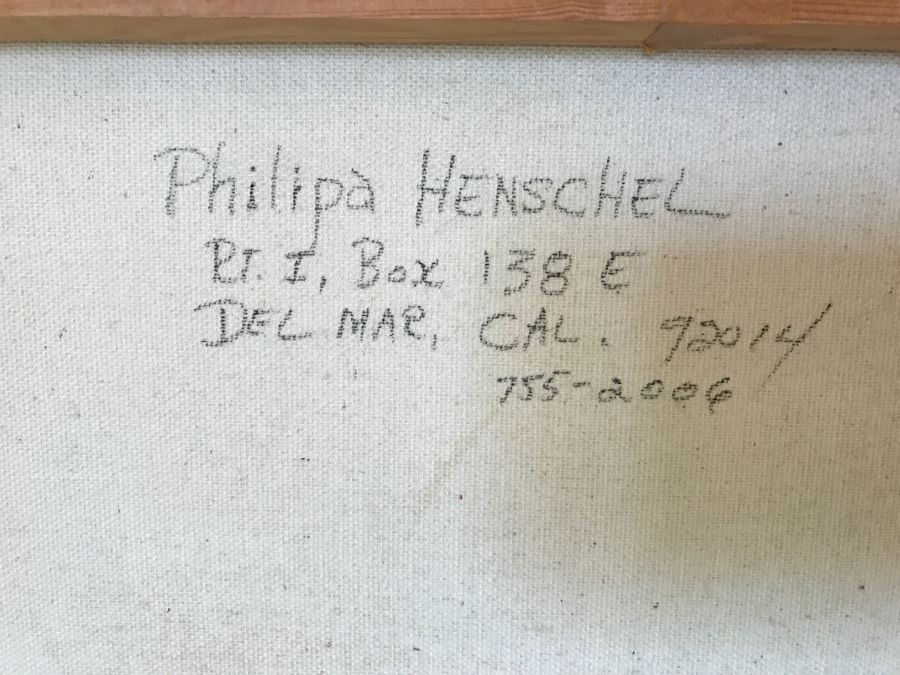 Original Oil Painting Of Roses And Silver Pitcher By Philipa Henschel Del Mar, CA Artist [Photo 14]