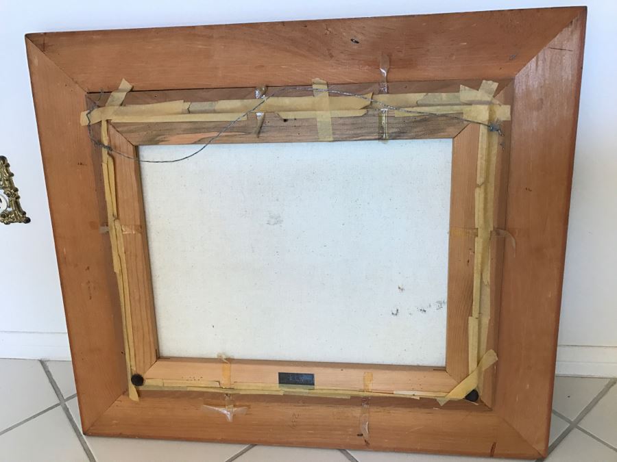 Framed Original Still Life Oil Painting Hand Signed [Photo 6]