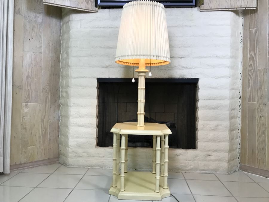 Hollywood Regency Table Floor Lamp