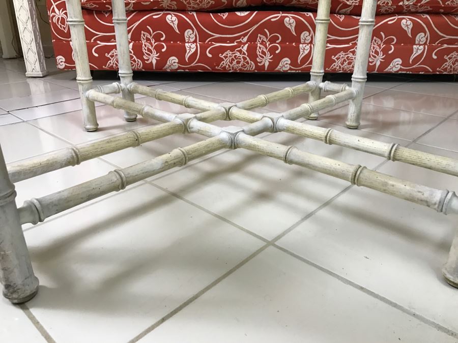 Hollywood Regency Round Coffee Table [Photo 3]