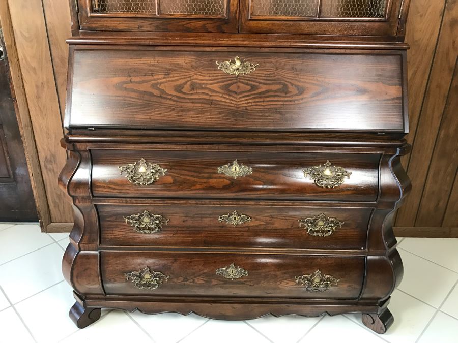 Nice Henredon Wooden Secretary Desk [Photo 3]