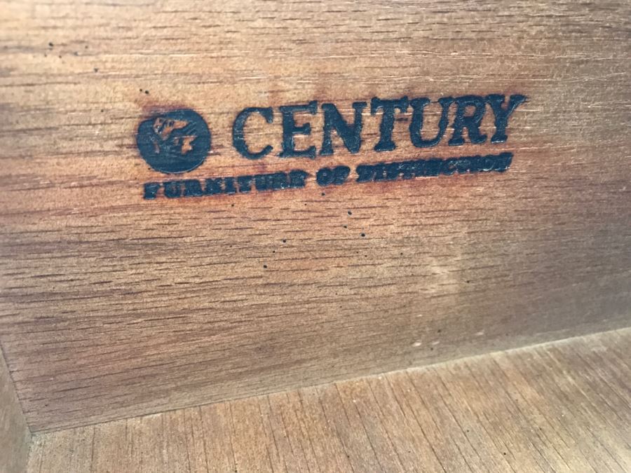 Chinoiserie Server Cabinet With Hinged Drop Leafs By CENTURY [Photo 4]