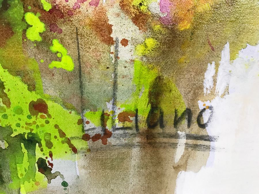 Framed Floral Print Pink Bouquet By Liliano [Photo 13]