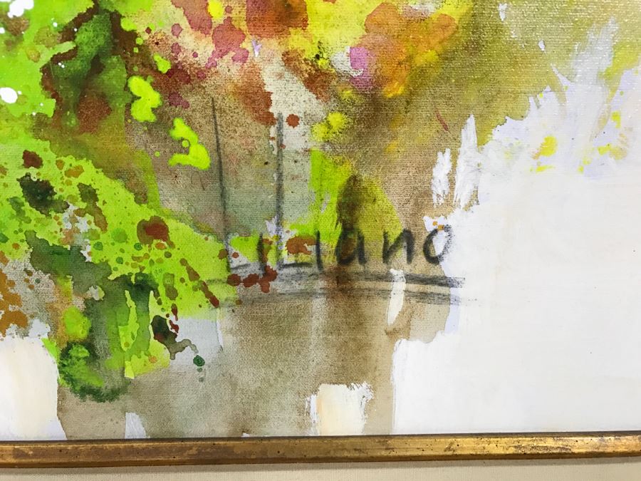 Framed Floral Print Pink Bouquet By Liliano [Photo 7]