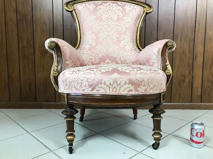 Stunning Vintage Upholstered Armchair [Photo 2]