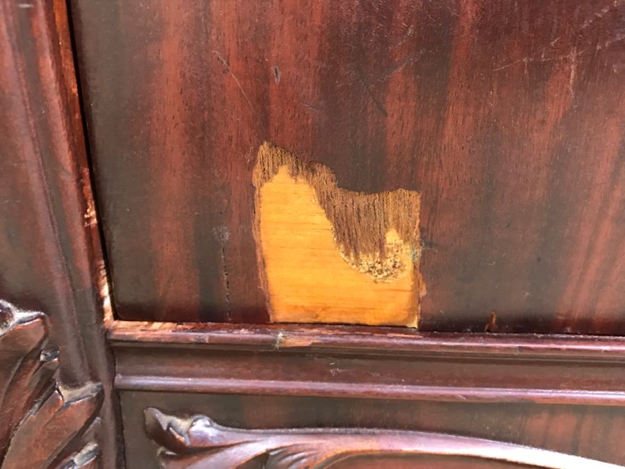 Stunning Widdicomb Grand Rapids, Michigan Dark Wood Bedroom Dresser Set Chest Of Drawers With Mirrors [Photo 24]