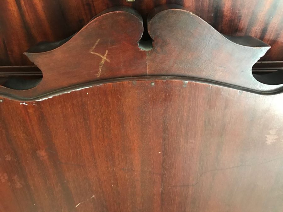 Stunning Widdicomb Grand Rapids, Michigan Dark Wood Bedroom Dresser Set Chest Of Drawers With Mirrors [Photo 30]