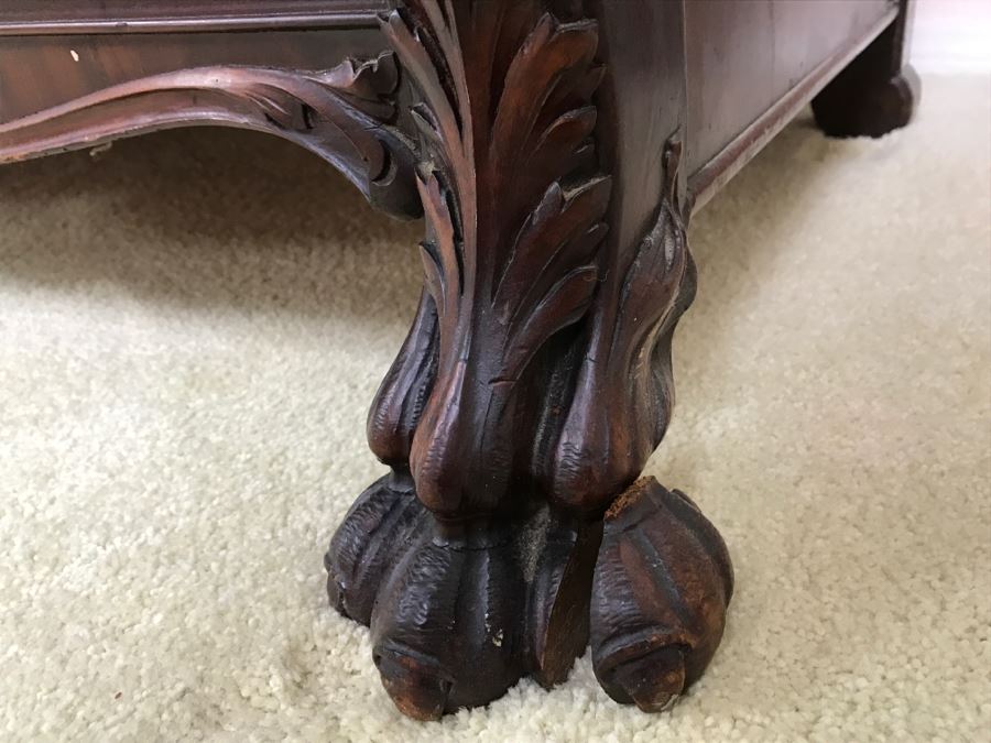 Stunning Widdicomb Grand Rapids, Michigan Dark Wood Bedroom Dresser Set Chest Of Drawers With Mirrors [Photo 25]