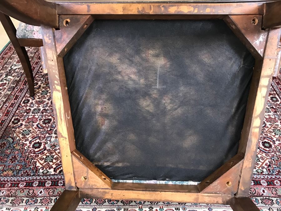 Stunning Vintage Duncan Phyfe Style Double Pedestal Dining Table From San Francisco Designed After Dining Table In The White House Extendable W/ 8 Chairs And 3 Leaves [Photo 16]