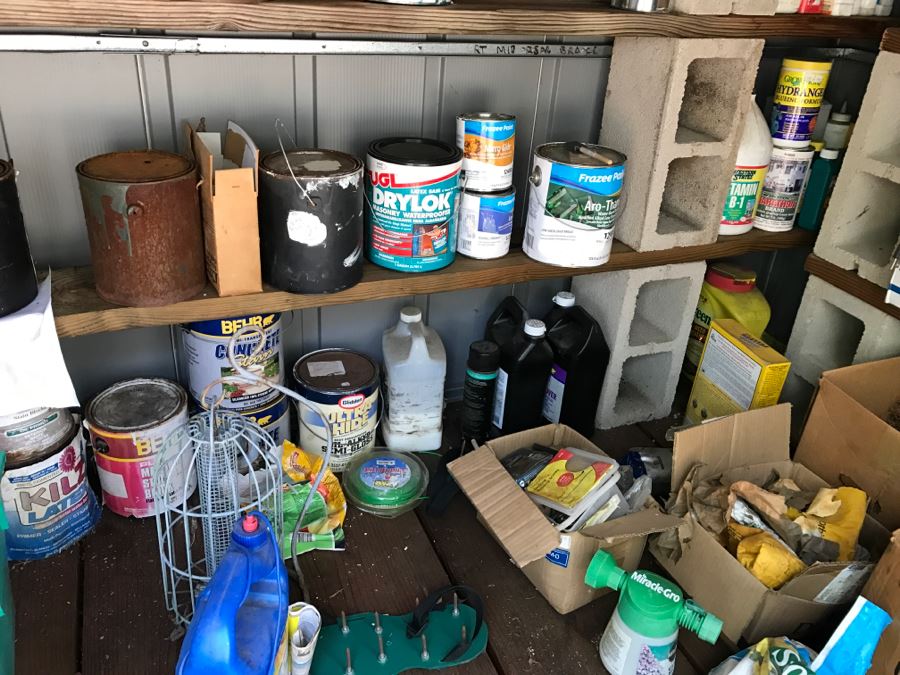 Garage And Garden Essentials - Entire Contents Of Shed Photographed [Photo 16]