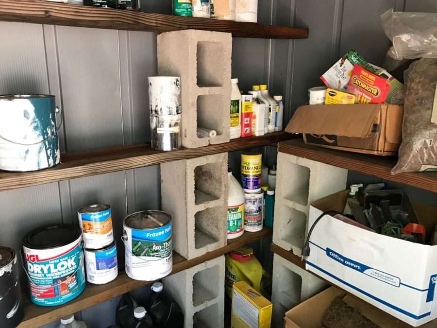 Garage And Garden Essentials - Entire Contents Of Shed Photographed [Photo 15]