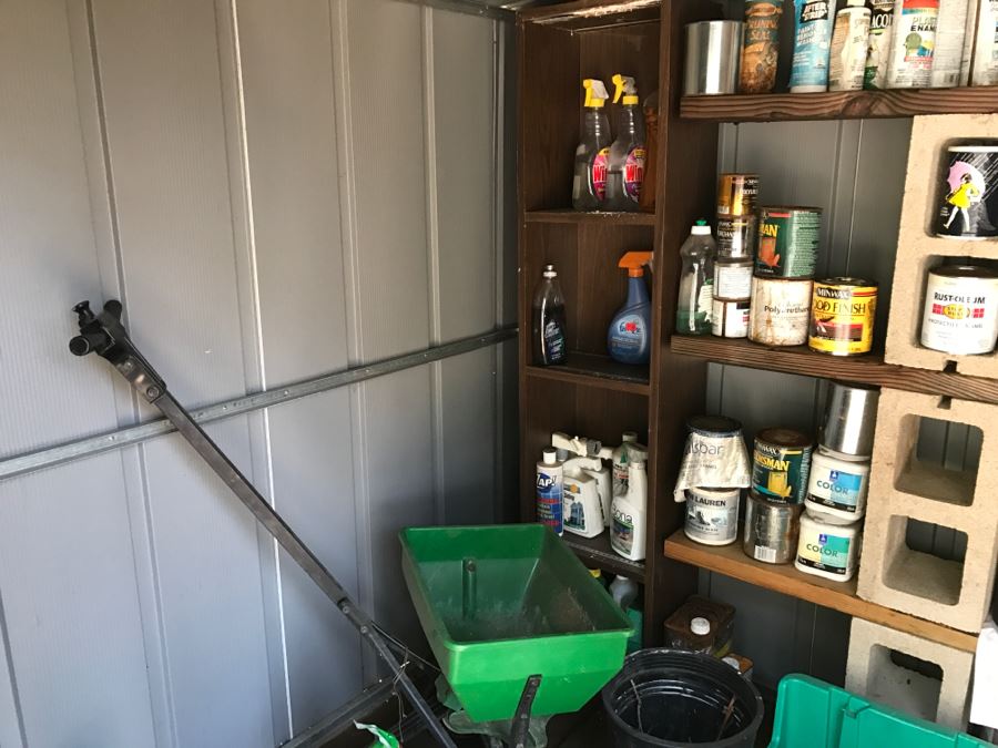 Garage And Garden Essentials - Entire Contents Of Shed Photographed [Photo 2]