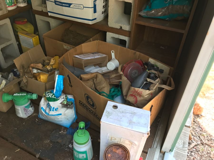 Garage And Garden Essentials - Entire Contents Of Shed Photographed [Photo 10]