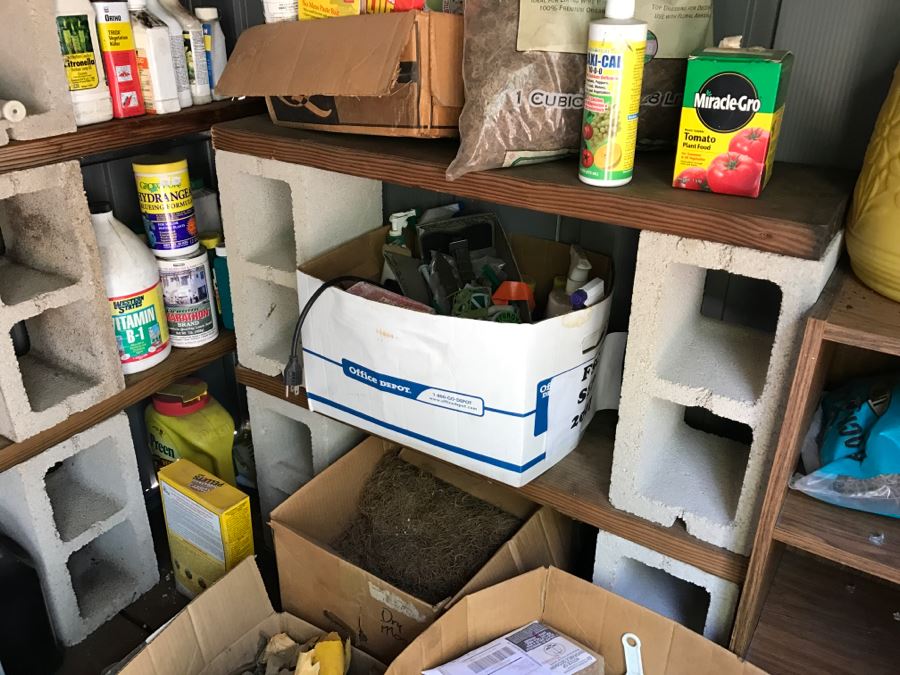 Garage And Garden Essentials - Entire Contents Of Shed Photographed [Photo 13]