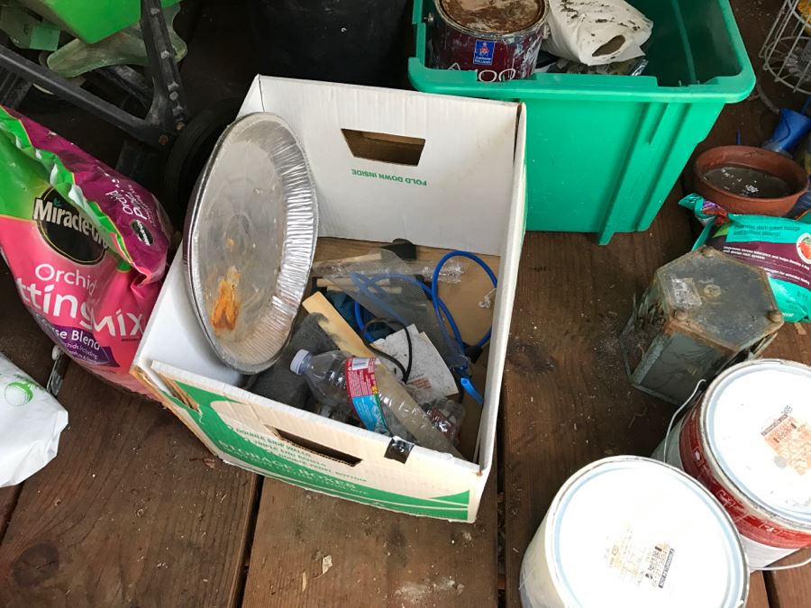 Garage And Garden Essentials - Entire Contents Of Shed Photographed [Photo 9]