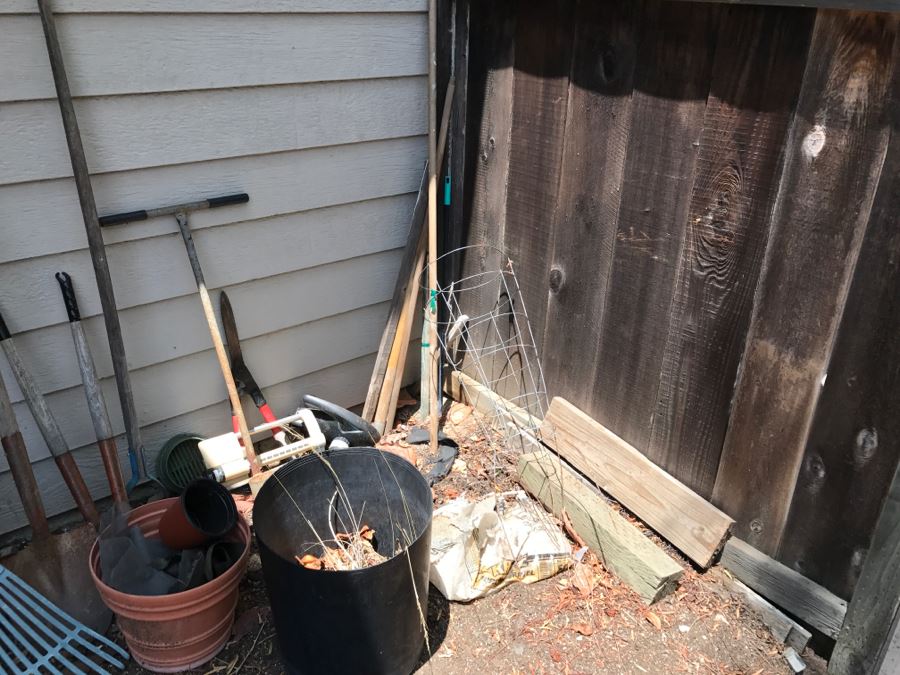 All Gardening / Yard Tools Photographed Against Walls [Photo 6]