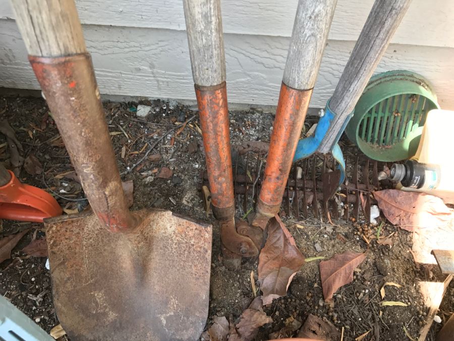 All Gardening / Yard Tools Photographed Against Walls [Photo 9]