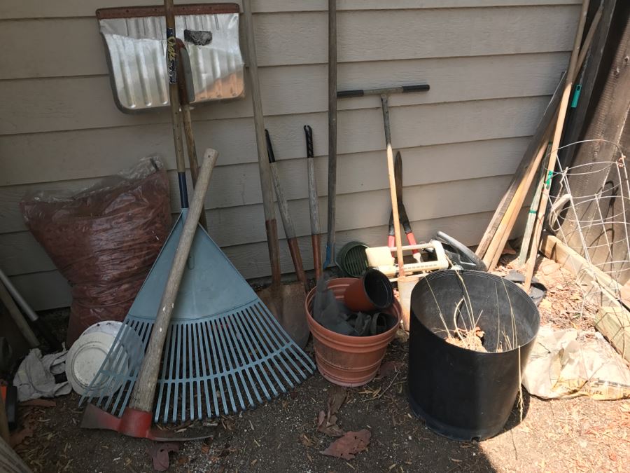 All Gardening / Yard Tools Photographed Against Walls [Photo 11]