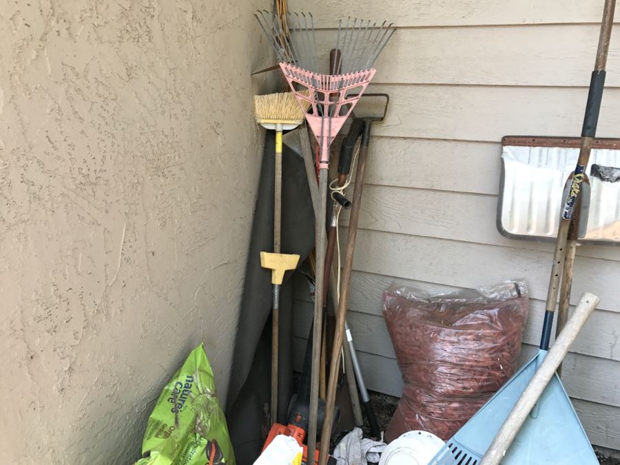 All Gardening / Yard Tools Photographed Against Walls [Photo 2]