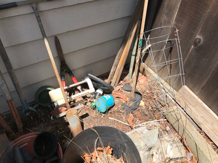 All Gardening / Yard Tools Photographed Against Walls [Photo 8]