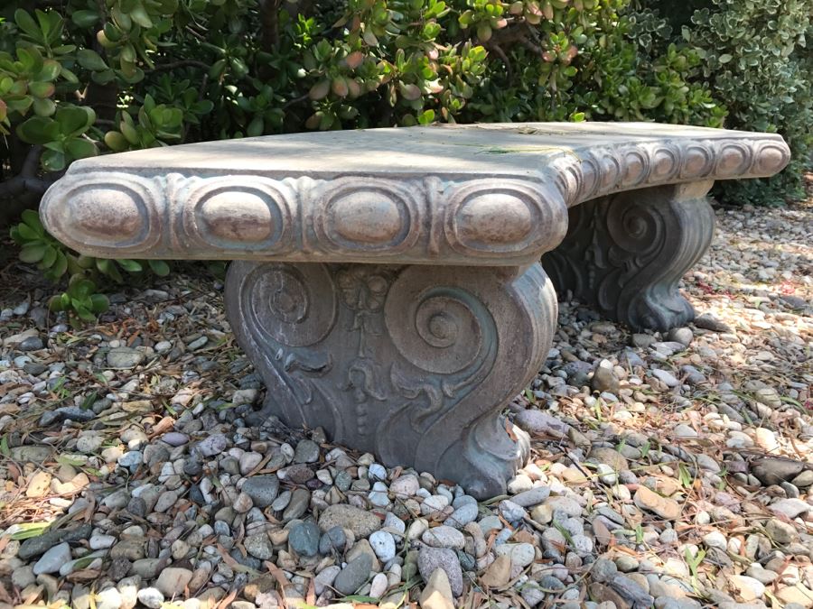 Heavy Curved Garden Bench [Photo 3]