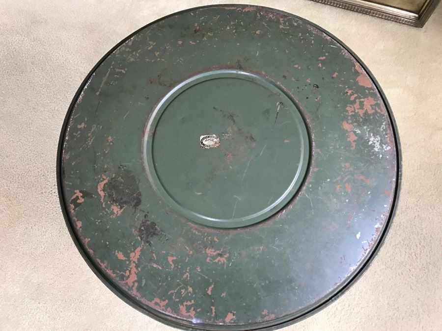 Nashco New York Hand Painted Metal Table [Photo 8]