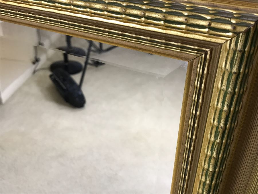 Decorative Gold Wall Mirror Beveled Glass [Photo 4]
