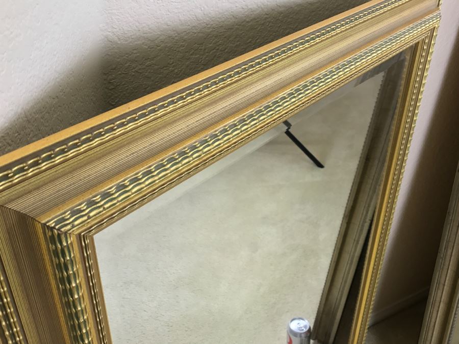 Decorative Gold Wall Mirror Beveled Glass [Photo 3]