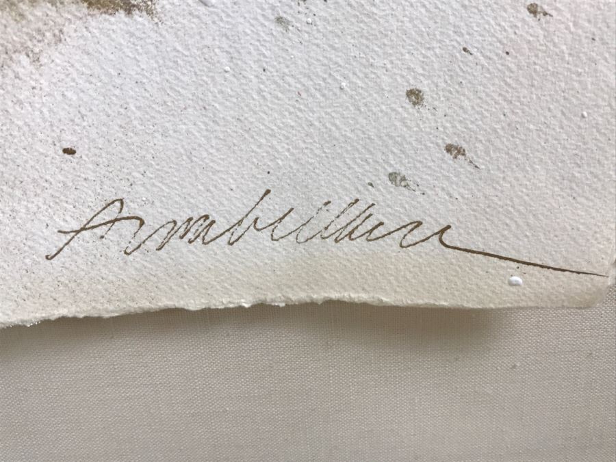 Large Signed Abstract Original Painting [Photo 7]