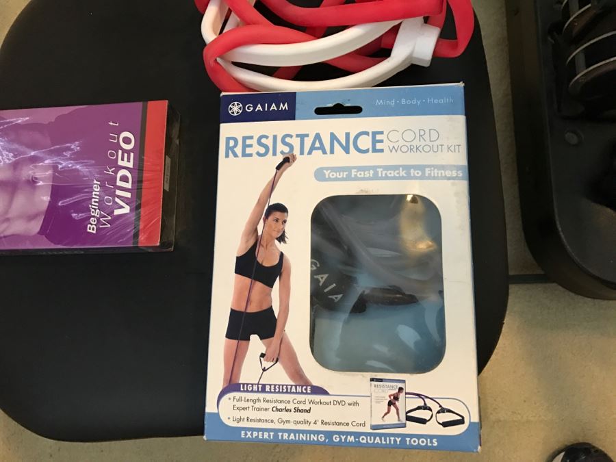 Various Workout Equipment Including New Core Ball, Treadmill And Pro-Form Cardio Cross Trainer 650 [Photo 14]